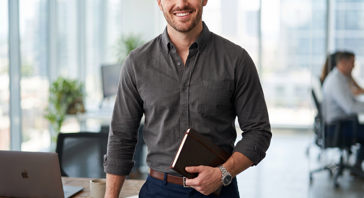 Gray shirt Full sleeves