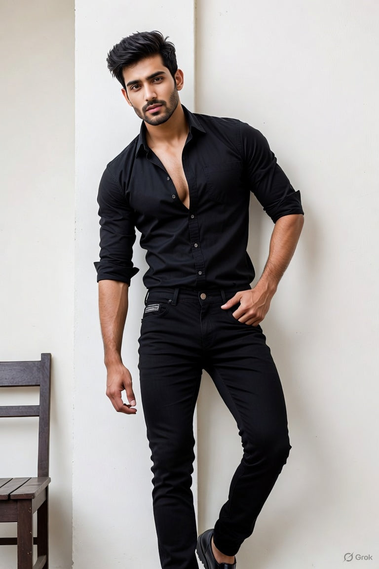 Black Men's Jeans