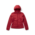 Women's Windbreaker Red - Studio Shot