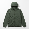 Men's Windbreaker Olive Green - Studio Shot