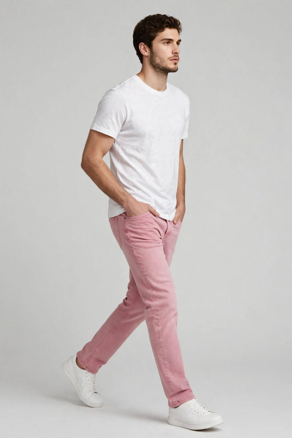 Pink Men's Jeans