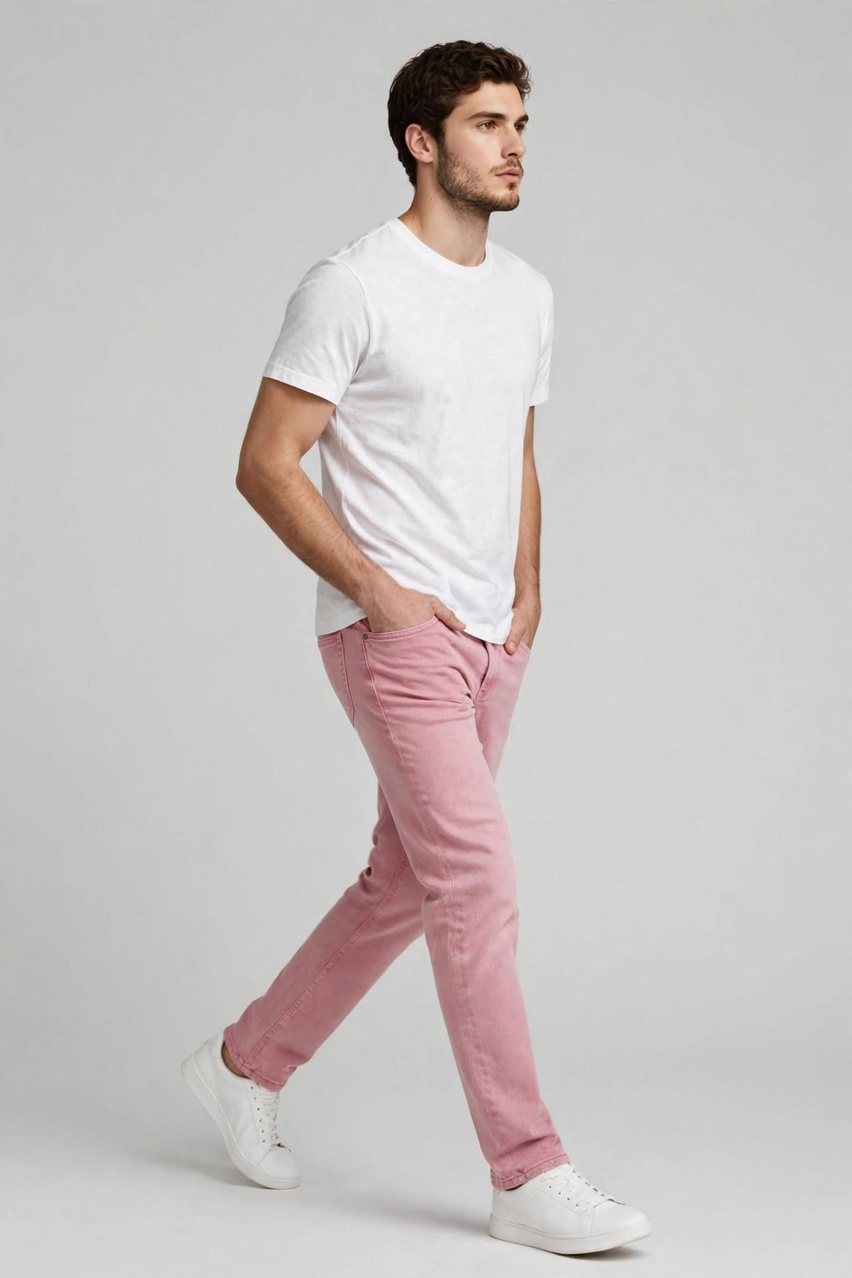 Pink Men's Jeans