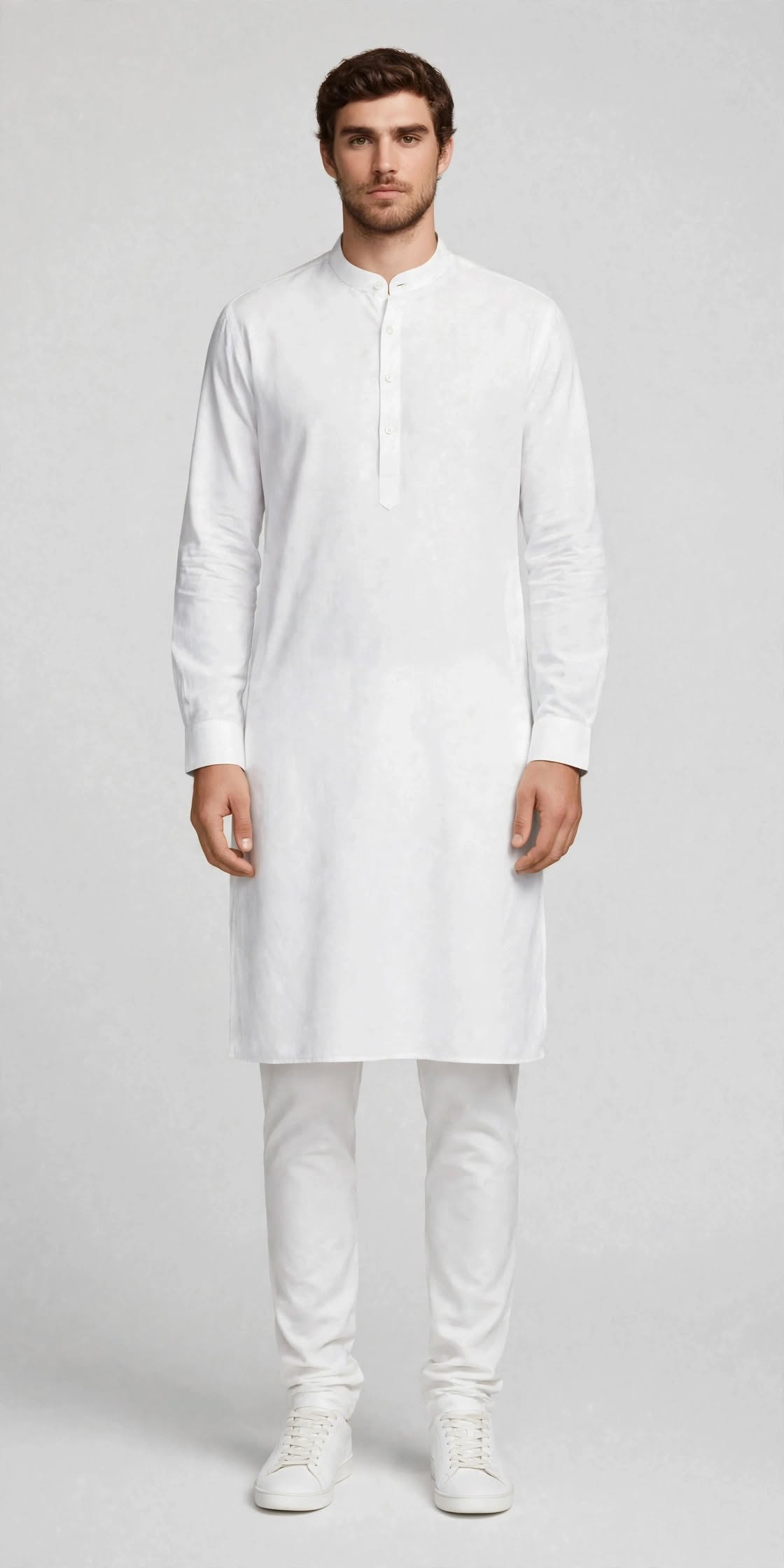 White Men's Kurta