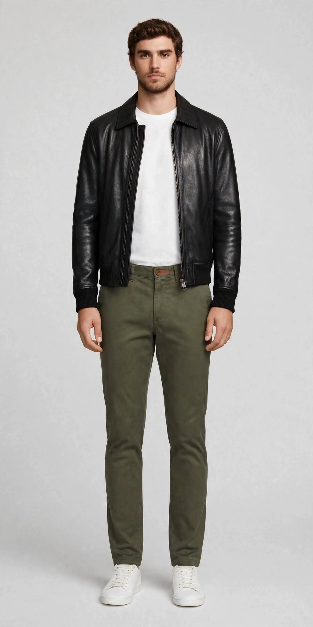 Olive Green Men's Trousers