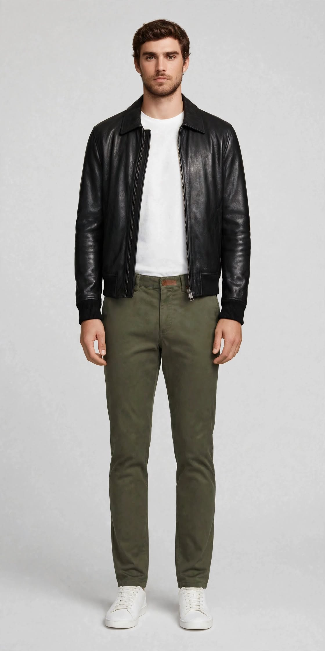 Olive Green Men's Trousers
