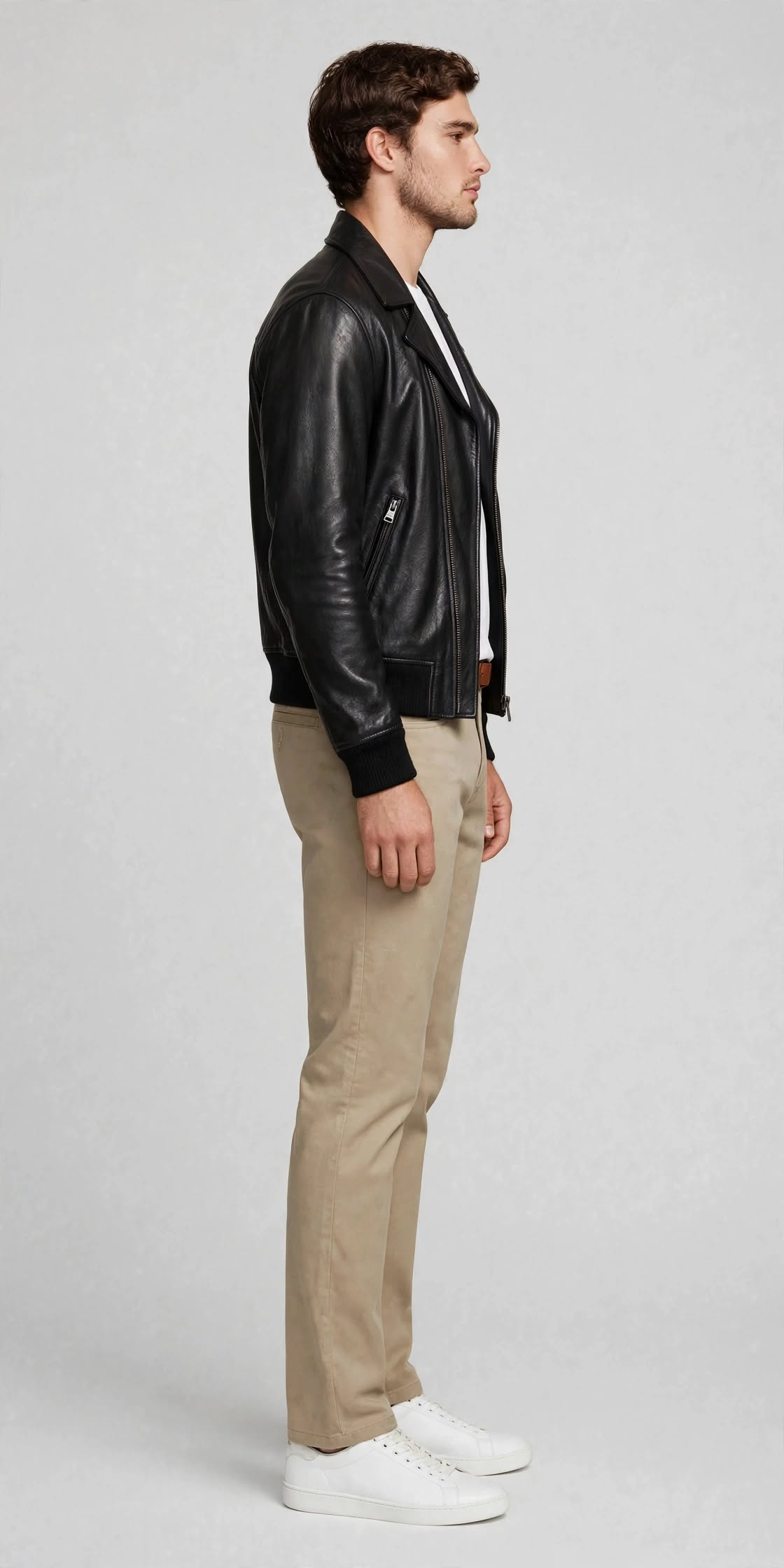 Khaki Men's Trousers