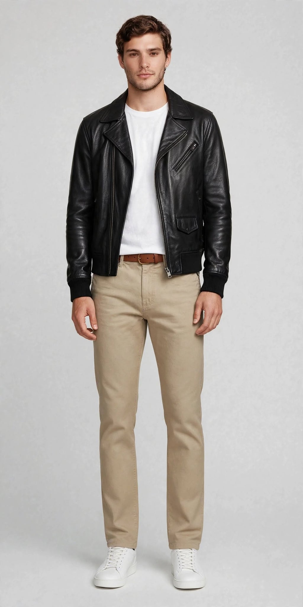 Khaki Men's Trousers