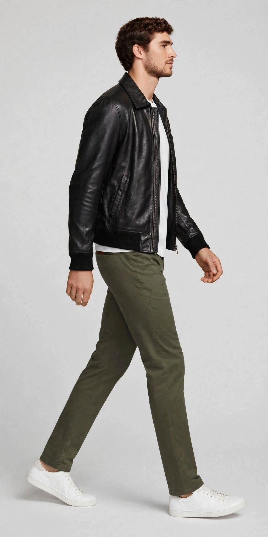 Olive Green Men's Trousers