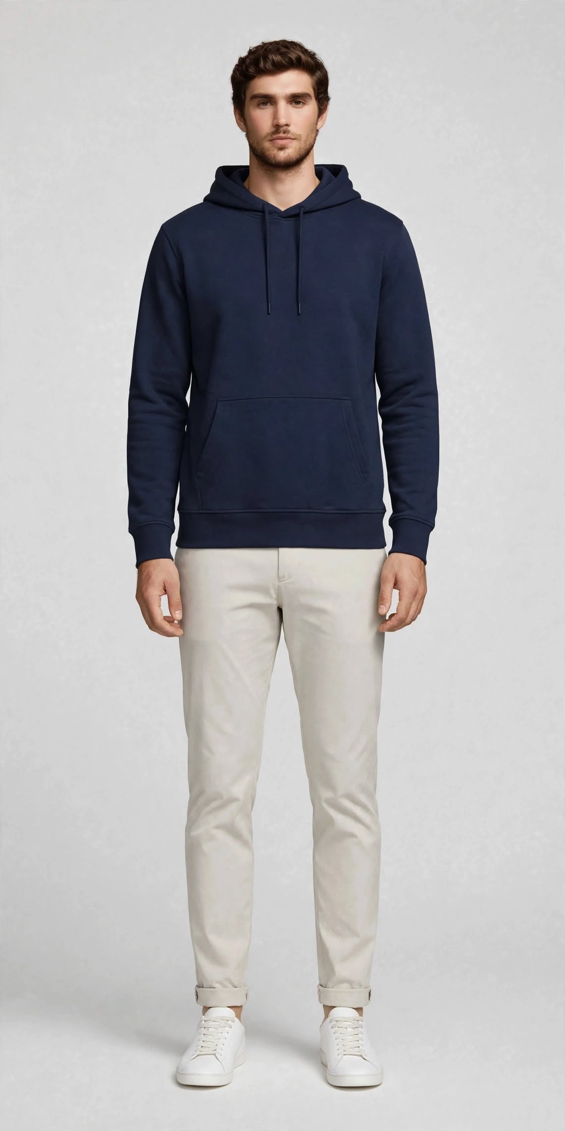 Men's Hoodie - Navy Blue