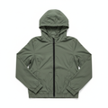 Women's Windbreaker Olive Green - Studio Shot