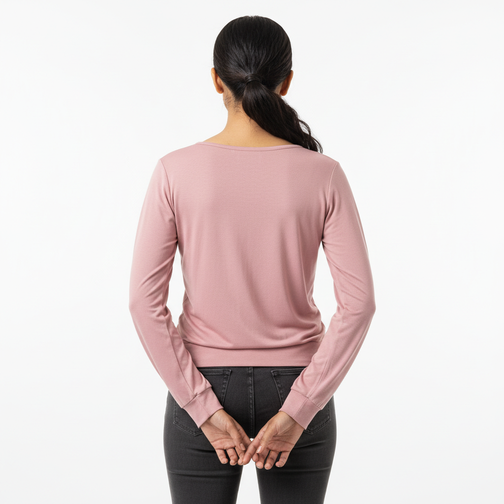 Pink Women's Top - Back
