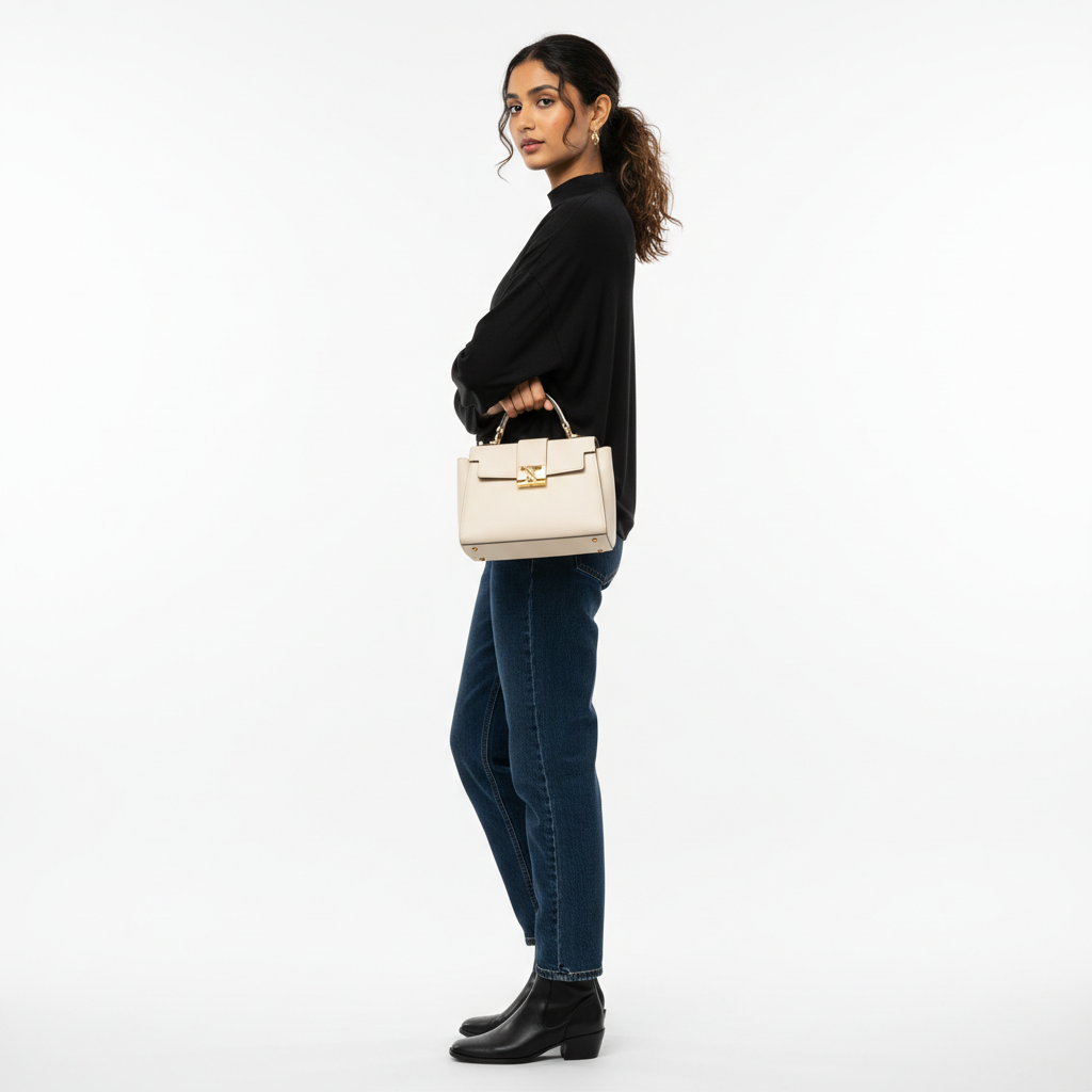 Black Women's Top - Side