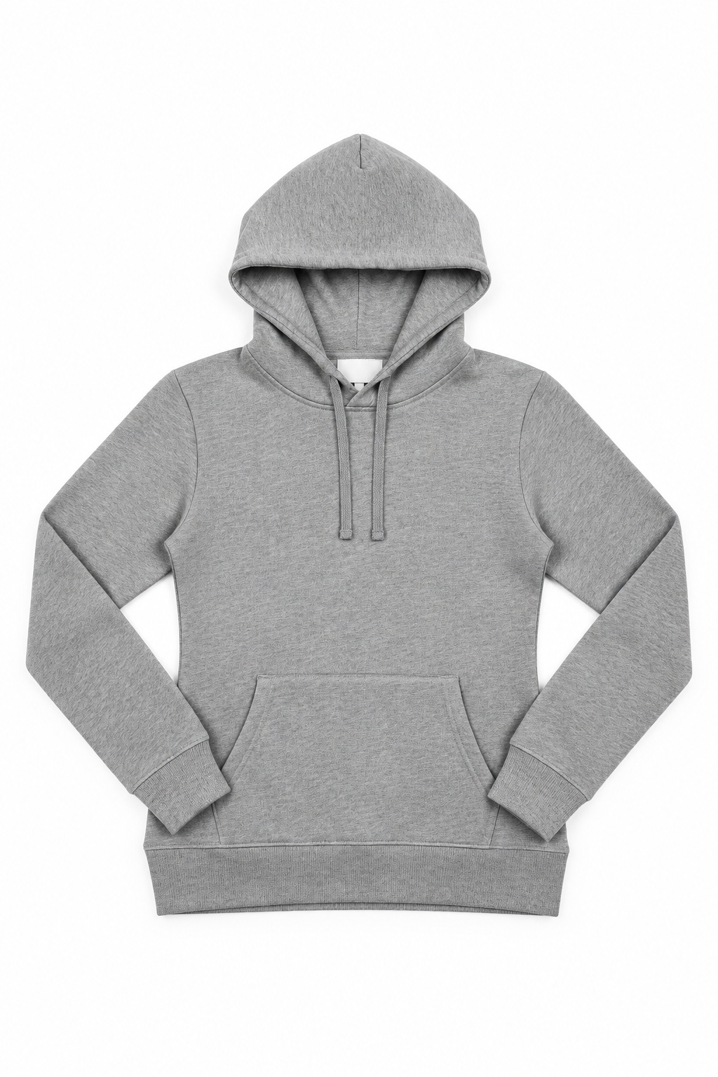 Women's Hoodie Grey - Flat Lay