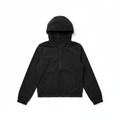 Women's Windbreaker Black - Studio Shot
