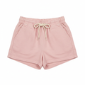 Women's Casual Cotton Shorts Pink - Studio Shot