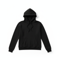 Women's Hoodie Black - Studio Shot