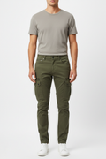 Urban Cargo Pants Olive Green - Front View