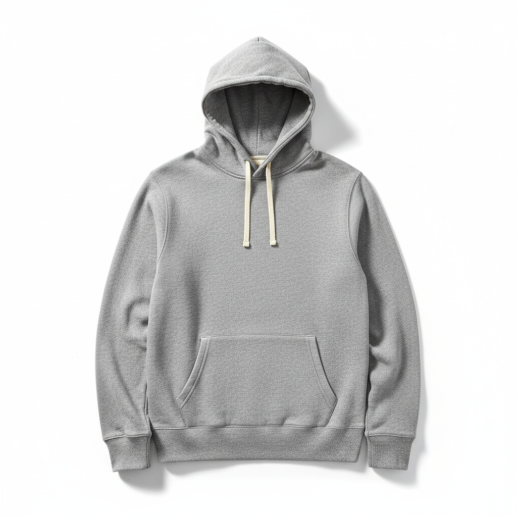 Men's Hoodie Grey - Studio Shot