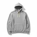 Men's Hoodie Grey - Studio Shot