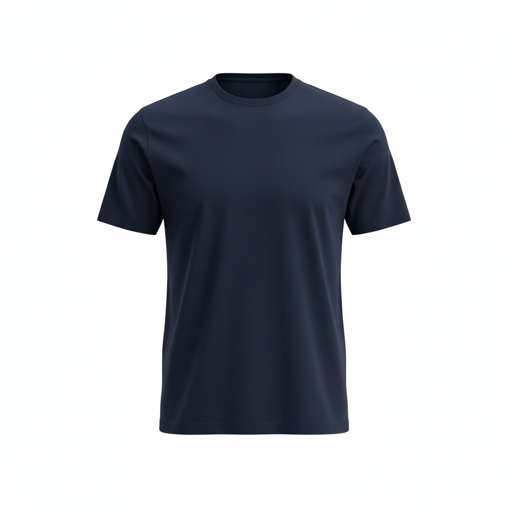Navy Blue Men's T-Shirt
