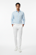 White men's trouser - front white background