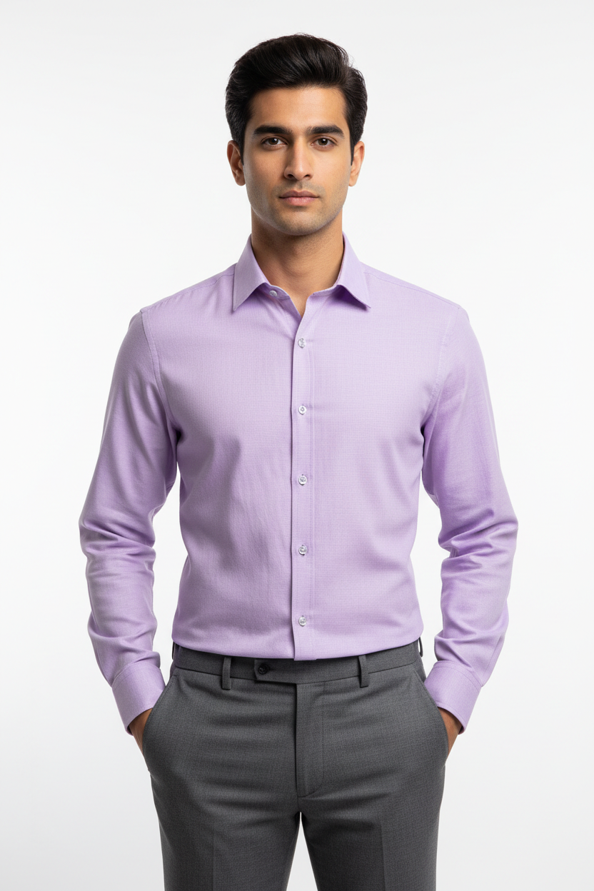 Lavender Men's Shirt