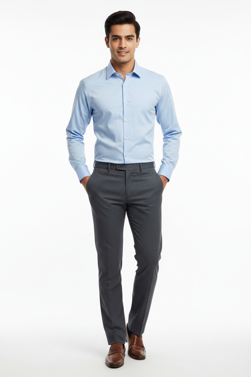Light Blue Men's Shirt