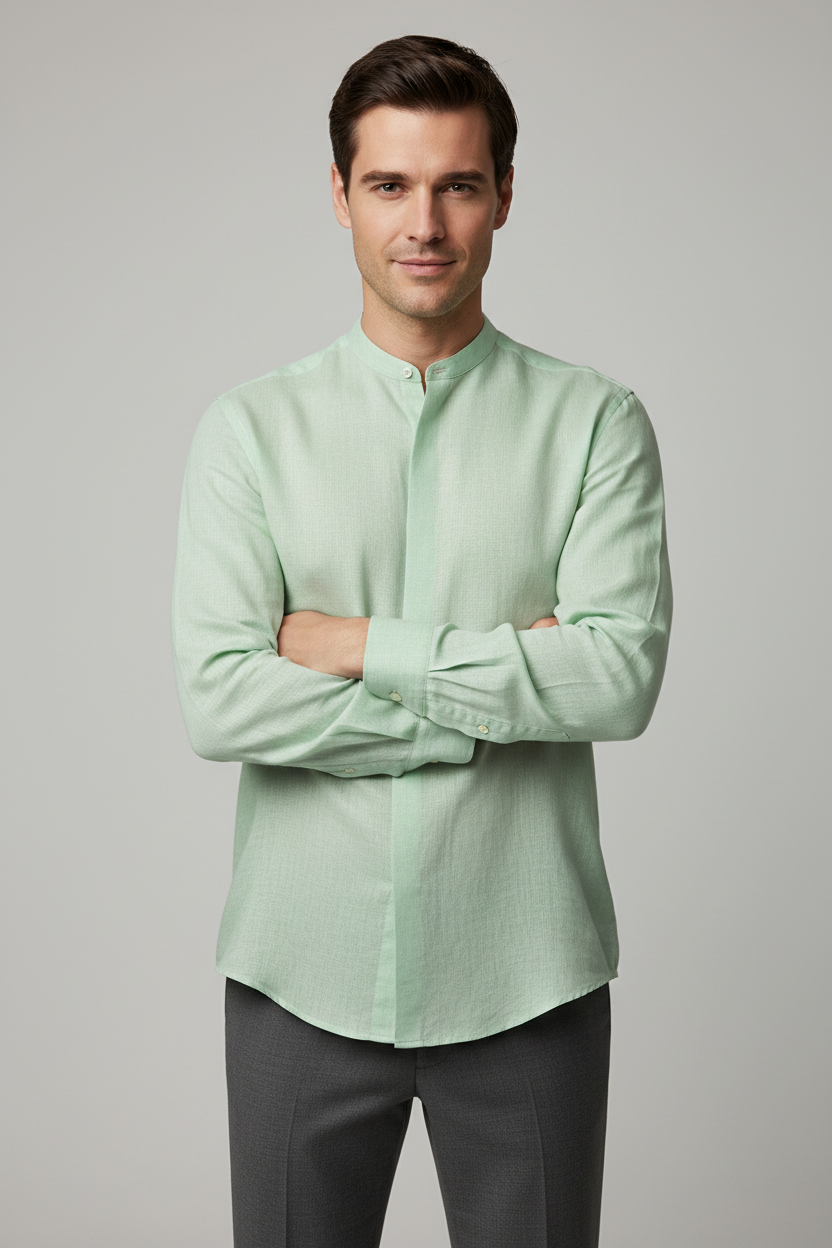 Light Green Shirt Professional